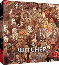 Ilustracja produktu Good Loot Gaming Puzzle: The Witcher (Wiedźmin) Birthday (1000 elementów)